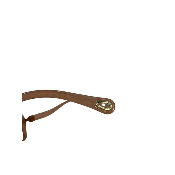 Chloe Womens Sunglasses Square Oversized Nude Gradient Lens Non Polarized CE746S - Picture 6 of 10